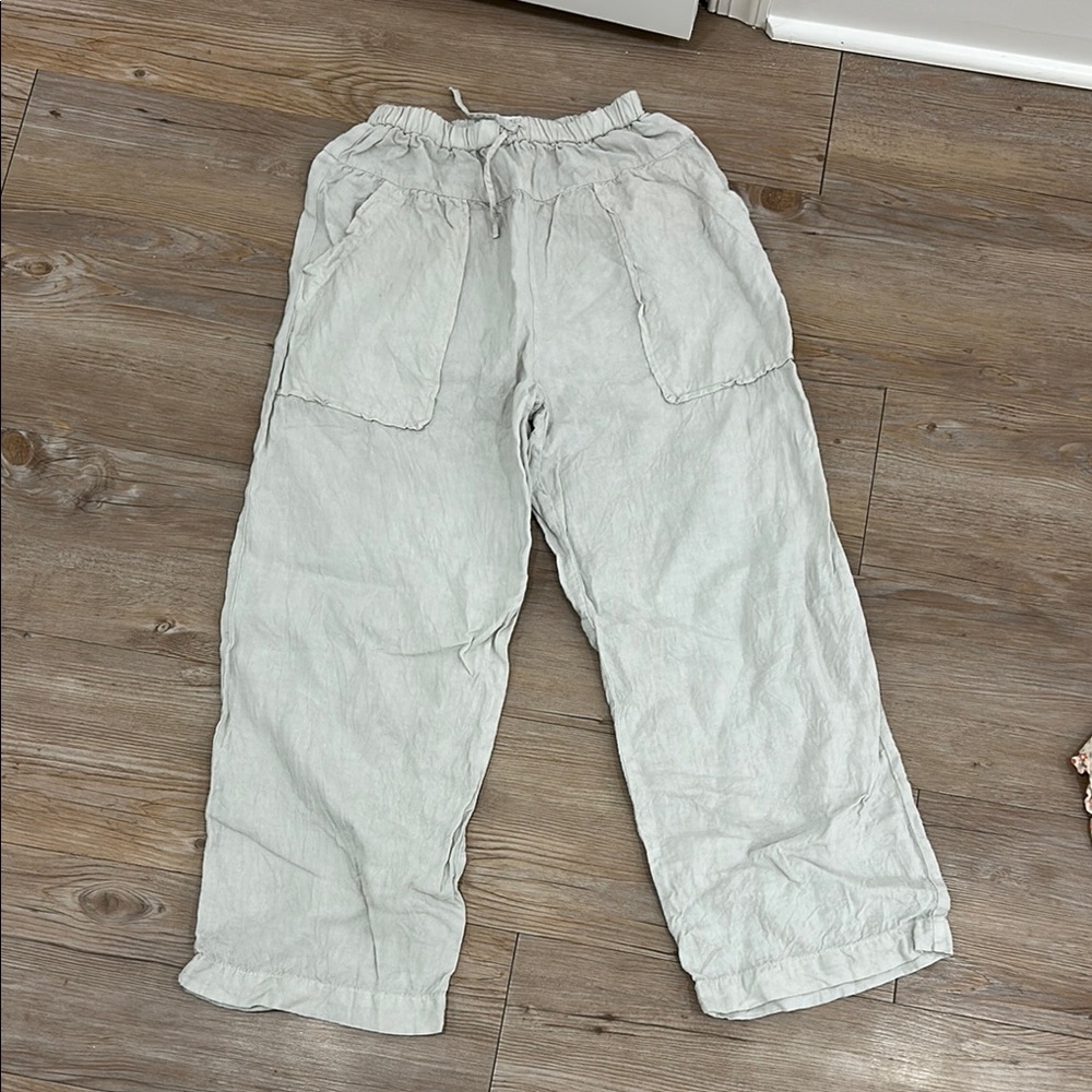 Kids Gray Parachute Pants